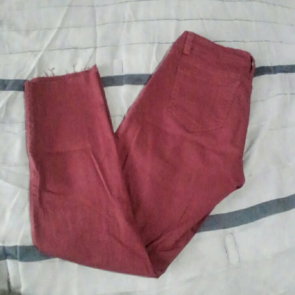 Cello Burgundy Skinny Jeans
